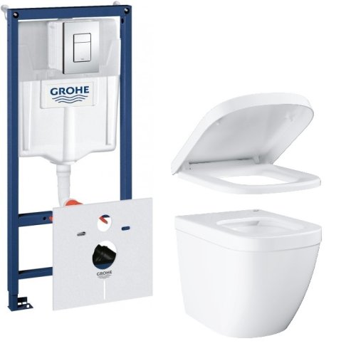 Набір інсталяція Grohe Rapid SL з унітазом Grohe Euro Ceramic 39328CB0