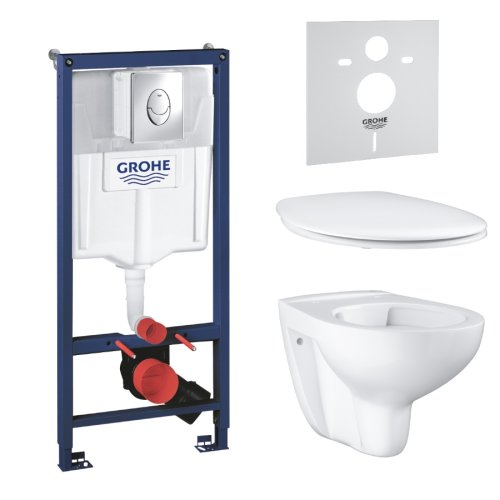 Набор инсталляция Grohe Rapid SL с унитазом Grohe Bau Ceramic 39427CB0