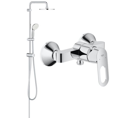 Душевая система Grohe New Tempesta 200 27389002 + смеситель для душа Grohe BauLoop 23340000