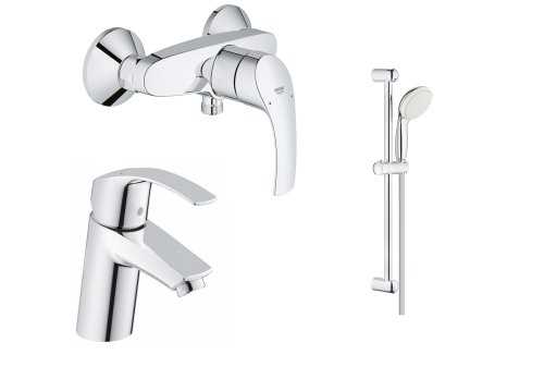 Набор смесителей Grohe 3 в 1 32467002+33555002+27853001