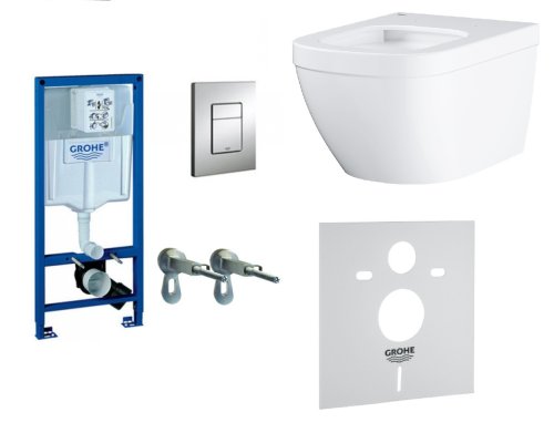 Набор инсталляции Grohe Rapid SL с унитазом Euro ceramic 38772001+39328000+37131000