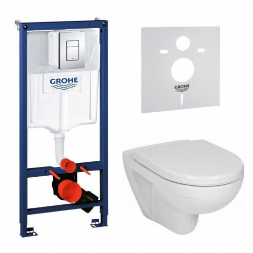 Набір інсталяція GROHE Rapid SL з унітазом Jika Lyra Plus 38772J38