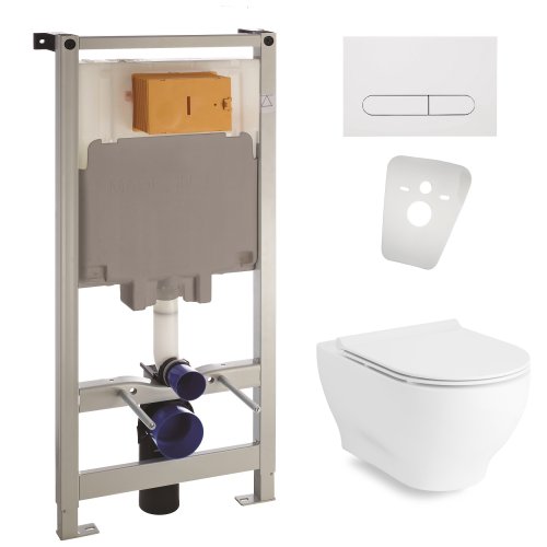 Инсталляция Volle Master 4 в 1 с унитазом Volle OLIVA