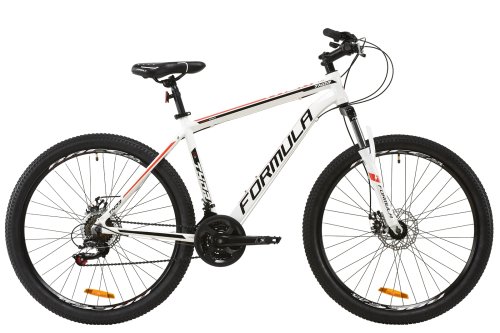 Велосипед Formula Thor 1.0 AM DD 27,5" 2020 / рама 19" белый/красный/черный OPS-FR-27.5-041