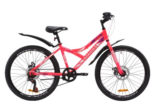 Велосипед Discovery Flint DD 24" 2020 / рама 14" розовый OPS-DIS-24-167