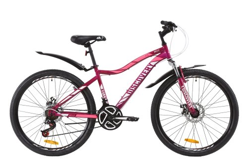 Велосипед Discovery Kelly AM DD 26 "2020 / рама 16" фіолетовий / рожевий OPS-DIS-26-261
