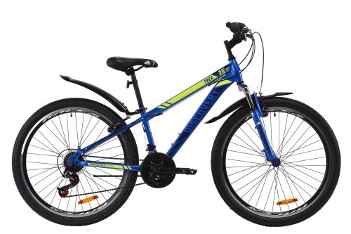 Велосипед Discovery Trek AM Vbr 26" 2020 / рама 13" синий OPS-DIS-26-262