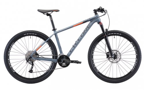 Велосипед Cyclone LX 27,5" 2020 / рама 19" серый (20-020)