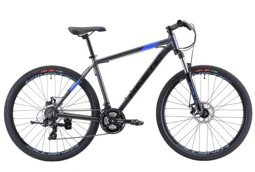 Велосипед Kinetic Storm 27,5" 2020 / рама 17" серый/синий (20-223)