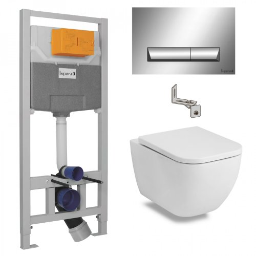 Инсталляция Imprese 3 в 1 с унитазом Volle Orlando Rimless