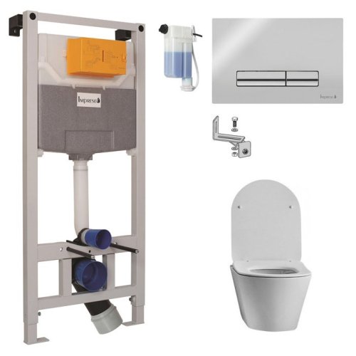 Інсталяція Imprese з унітазом Volle Aiva Rimless