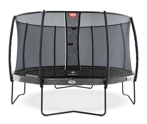Батут BERG Elite Grey 430 + защитная сетка Safety Net Deluxe