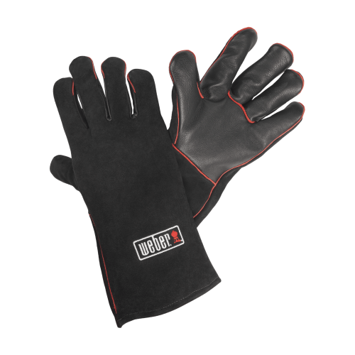 Кожаные жаропрочные перчатки для гриля Weber 17896