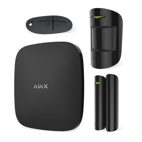 Комплект охранной сигнализации Ajax StarterKit Plus черный