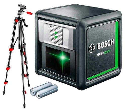 Лазерный нивелир Bosch Quigo Green + штатив 0603663C01