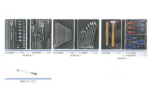 Набір інструментів для візка King Tony 932-010MRD (144 предмета)