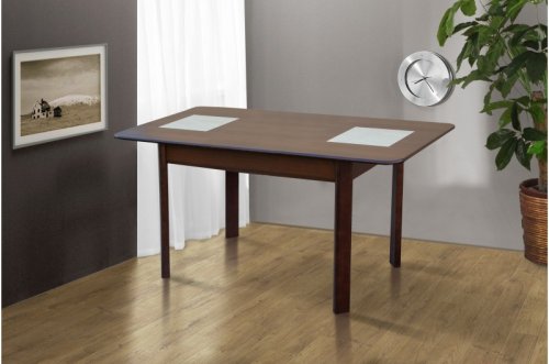 Стол обеденный МИКС-мебель Бостон темный орех