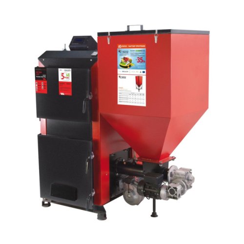 Стальной пеллетный твердотопливный котел Thermo Alliance Vulcan AUTO VASF 25 (30185VASF25)
