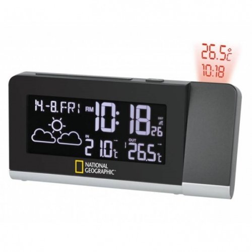 Метеостанция National Geographic Multi Colour Black