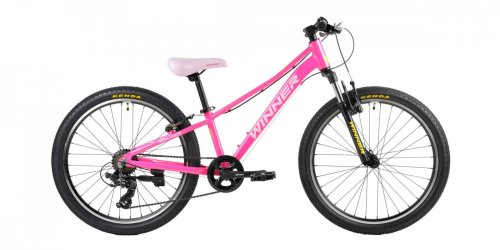 Велосипед Winner Betty 24" 2020 / рама 11" розовый 20-133