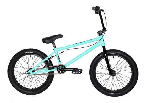 Велосипед BMX KENCH Hi-Ten 20" 2020 / рама 21" бирюзовый 20-158