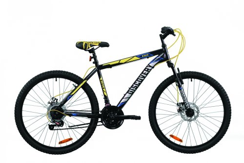 Велосипед Discovery Rider DD 26" 2020 / рама 18" черно-салатно-серый OPS-DIS-26-333