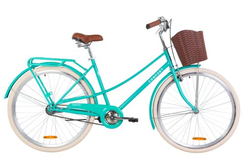 Велосипед Дорожник Comfort Female 28" 2020 / рама 19,5" бирюзовый OPS-D-28-163