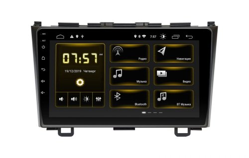 Штатная магнитола Incar Honda CRV 2007-2011 DTA-0110 Android 10 DSP