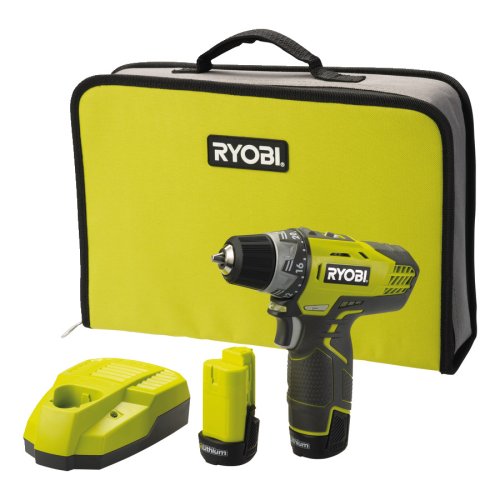 Дрель шуруповерт аккумуляторная Ryobi R12DD-LL13S