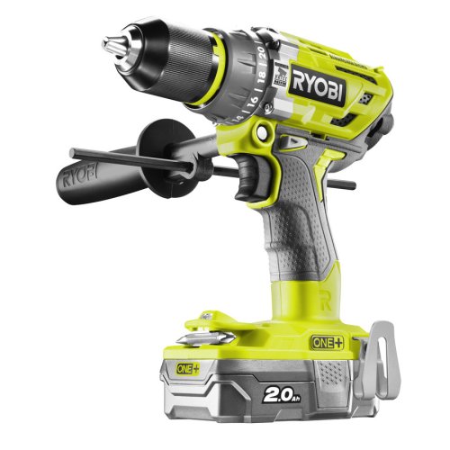 Дрель шуруповерт бесщеточная аккумуляторная Ryobi ONE+ R18PD7-220B
