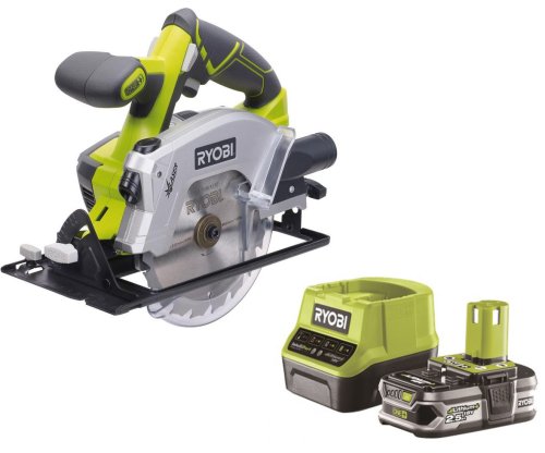 Аккумуляторная дисковая пила Ryobi ONE+ RWSL1801M 18В 2.5А/ч + зарядное