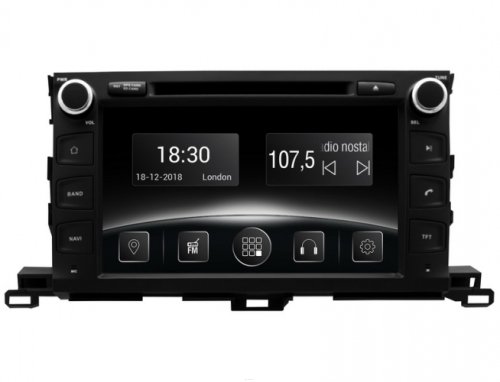 Штатна магнітола Gazer CM6009-XU50 Toyota Highlander (XU50) (2015 -2017)