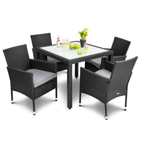 Набор садовой мебели Di Volio VERONA 4+1 Black