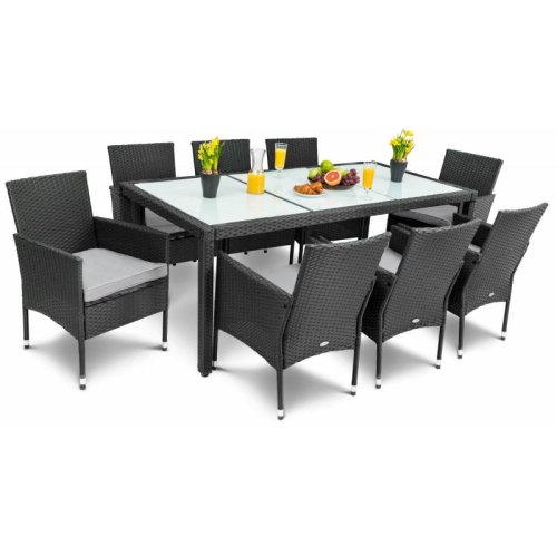 Набор садовой мебели Di Volio VERONA 8+1 Black