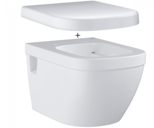 Унитаз с сиденьем Grohe Euro Ceramic 39538000+39330001