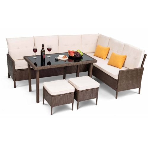 Набор садовой мебели Di Volio Venice DV-022GF Brown