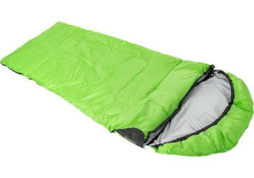 Спальный мешок Кемпинг Peak 200R с капюшоном зеленый