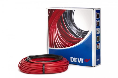 Теплый пол DEVI Flex 18T нагревательный кабель 5,5 кв.м (140F1242)