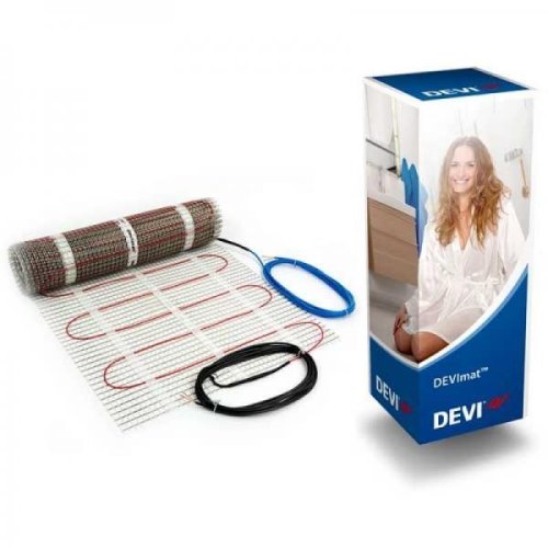 Теплый пол DEVI Mat 150T нагревательный мат 2 кв.м (140F0447)
