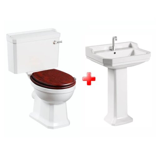 Комплект унітаз-компакт VOLLE Don Grandes 13-13-132 + умивальник Don Grandes 13-13-133