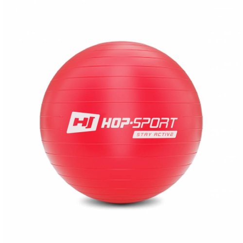 Фитбол Hop-Sport HS-R045YB 45cm красный + насос 2020