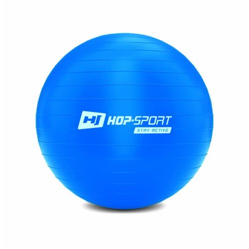 Фитбол Hop-Sport HS-R055YB 55cm синий + насос 2020