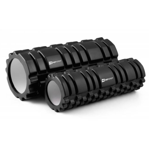 Роллер масажер для кросфіта і йоги Hop-Sport HS-001YG чорний