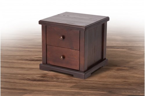 Тумба МИКС-мебель Уют темный орех