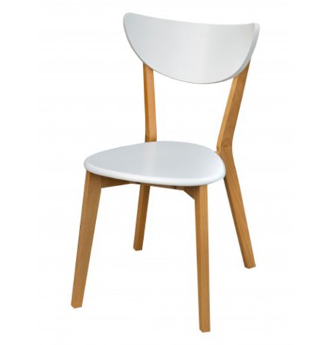 Стул МИКС-мебель Модерн Т белый/бук
