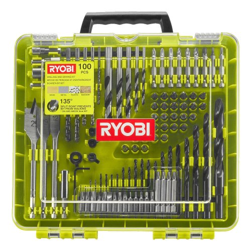 Набор сверл и бит Ryobi RAKDD100 (100 предметов)