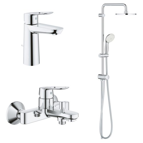 Набор смесителей GROHE BauLoop 3в1 (123214TM)