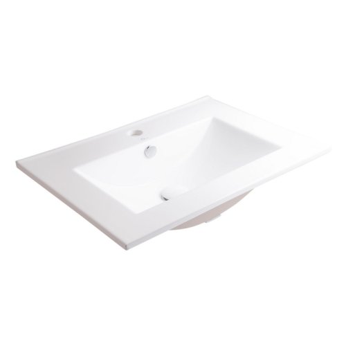 Умывальник Q-tap Albatross WHI 4530-600/F008 с донным клапаном (QTALBWHI4530600F008)