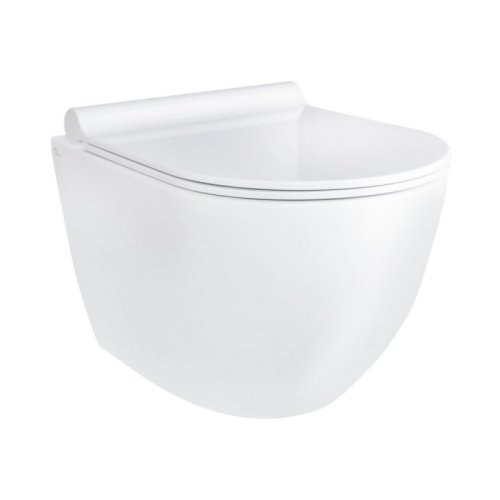 Унитаз подвесной Q-tap Robin WHI 2196 безободковый (QTROBWHI2196)