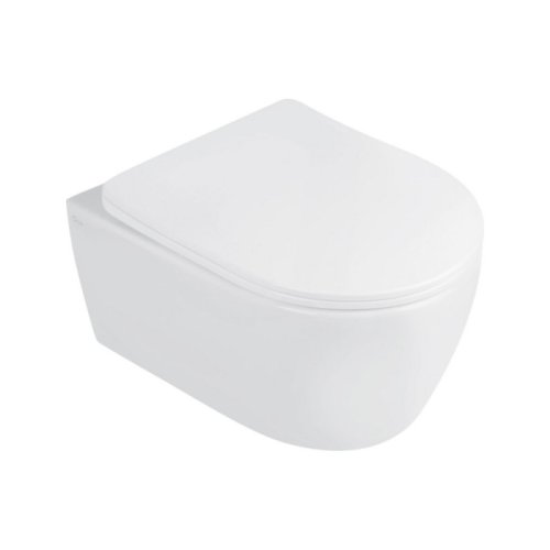 Унитаз подвесной Q-tap Linnet WHI 1106 безободковый (QTLINWHI1106)